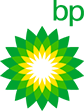 BP logo, displaying the distinctive branding of the company.