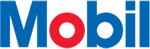 Mobil logo, featuring the company's recognizable branding.