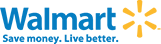 Walmart logo, showcasing the company's well-known branding.